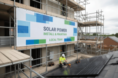 Solar PV Engineers Scaffold Banners