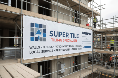 Tilers Scaffold Banners