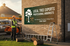 Tree Surgeons & Arborists Banner Printing