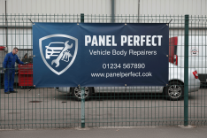 Vehicle Body Repairers Banner Printing