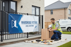 Wardrobe Fitters Banner Printing