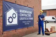 Warehousing Contractors Banner Printing