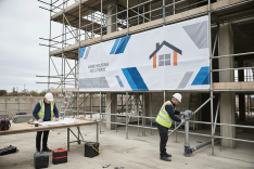Warehousing Contractors Scaffold Banners