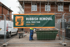 Waste Clearance Banner Printing