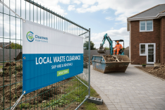 Waste Clearance Mesh Banners