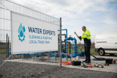 Water Treatment Technicians Mesh Banners