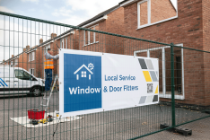 Window & Door Fitters Mesh Banners
