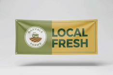 Rural Estate Fabric Banner Printing