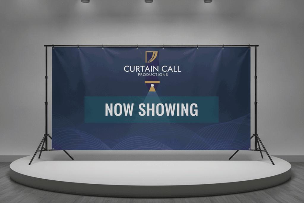 Entertainment Venue Backdrop Banner Printing