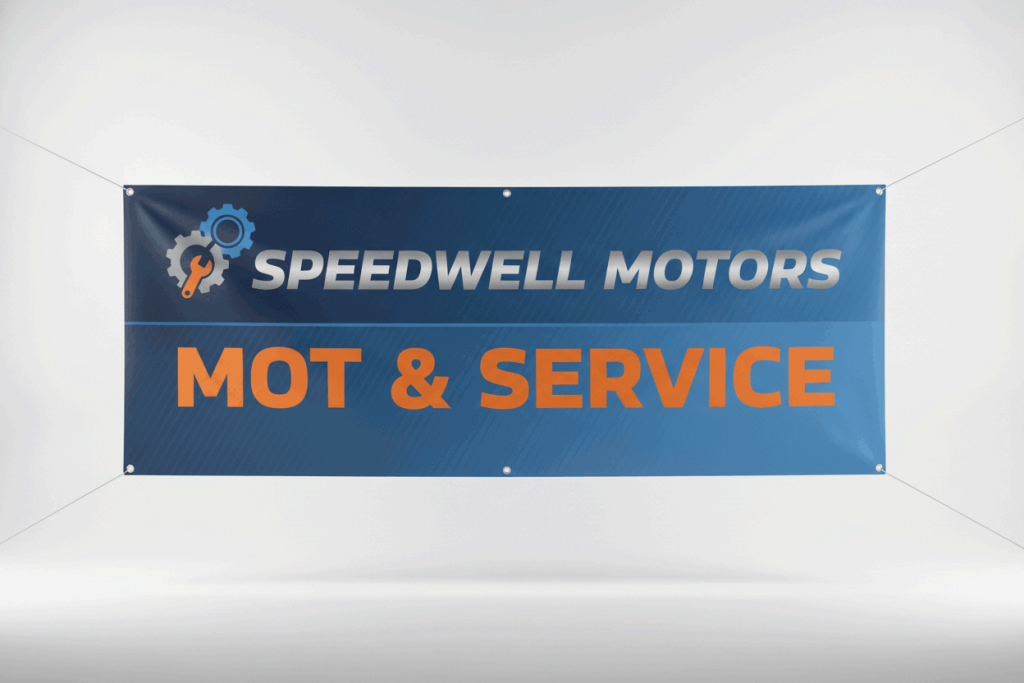 MOT Centre Fabric Banner Printing