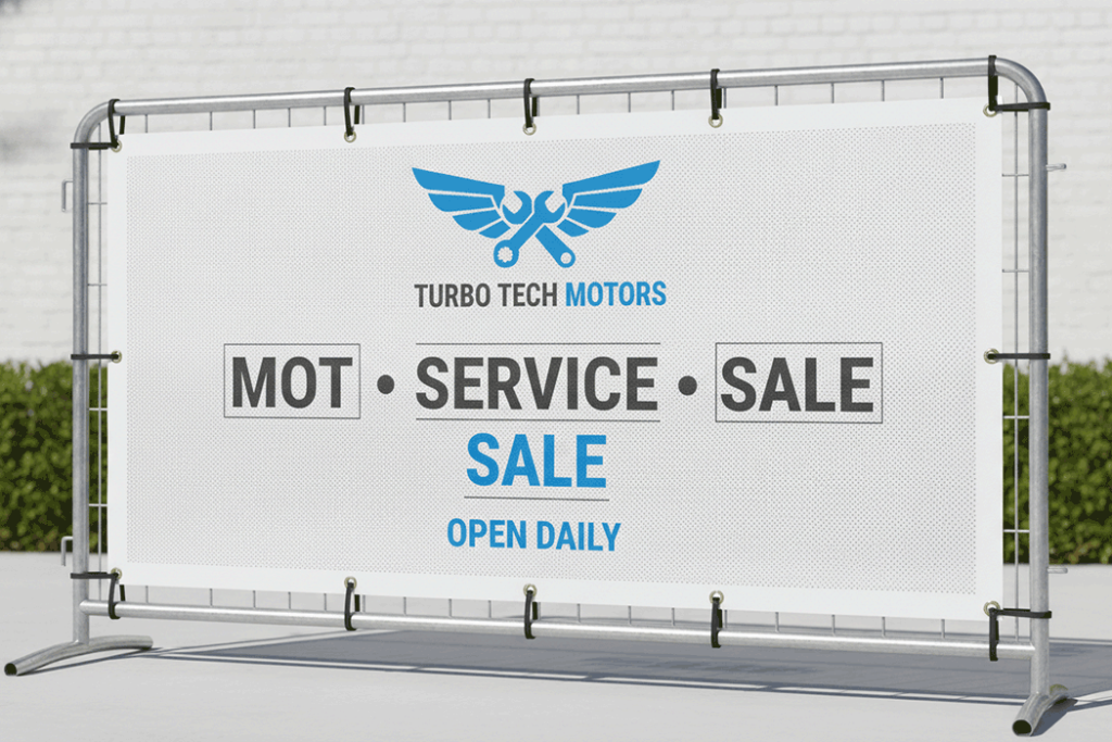 MOT Centre Mesh Banner Printing