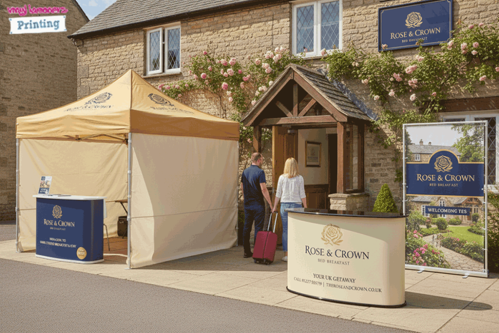 B&B Outdoor Banner Stands