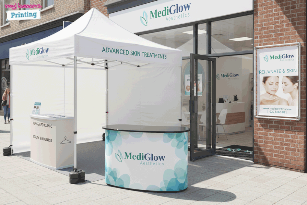 Beauty Clinic Outdoor Banner Stands