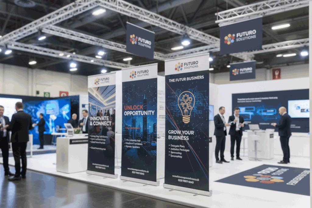 Business Expo Indoor Banner Stands