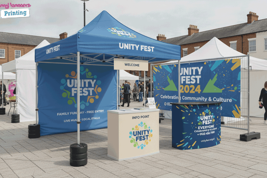 Community Event Outdoor Banner Stands