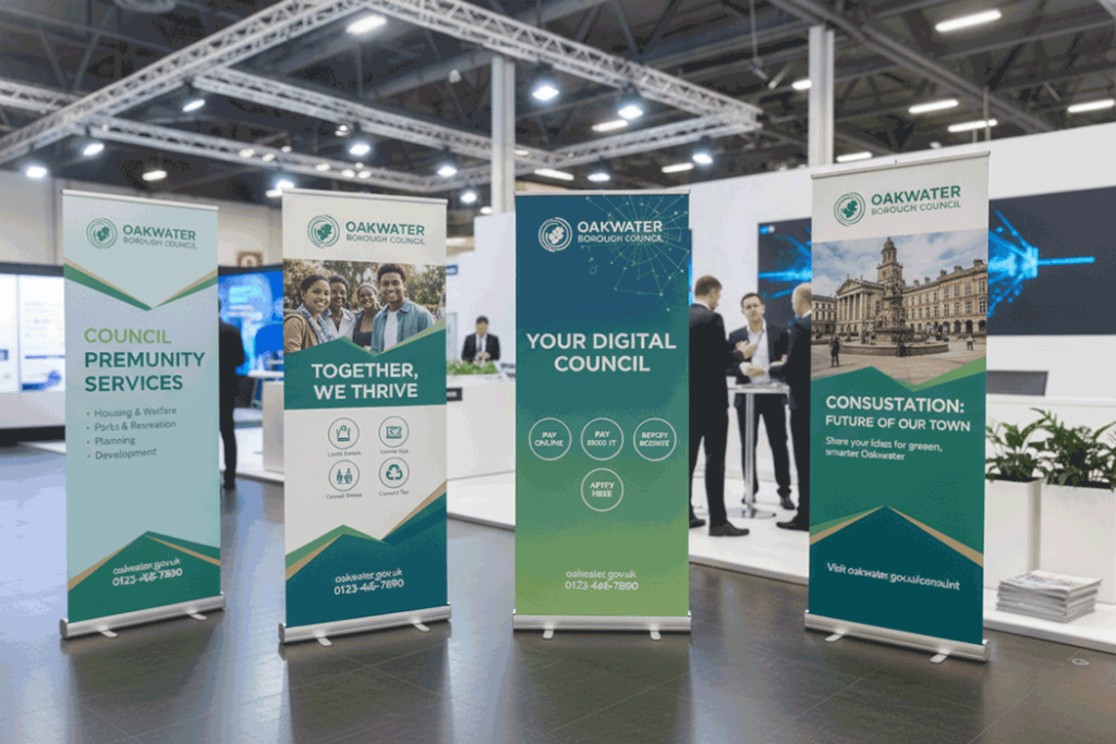 Council Indoor Banner Stands