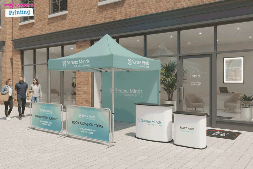 Counselling Practice Outdoor Banner Stands