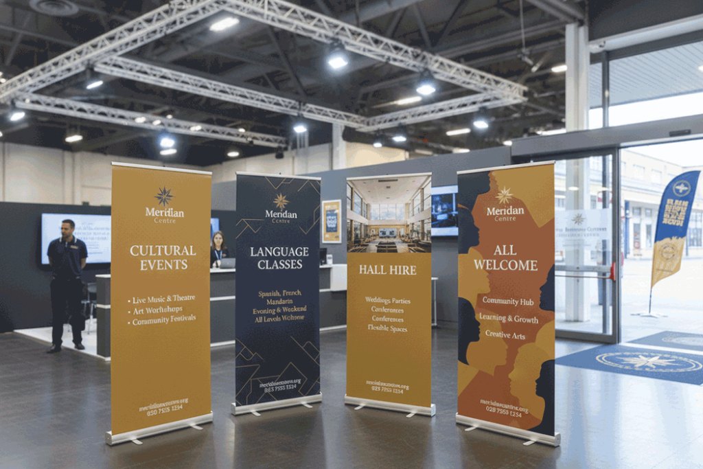 Cultural Centre Indoor Banner Stands