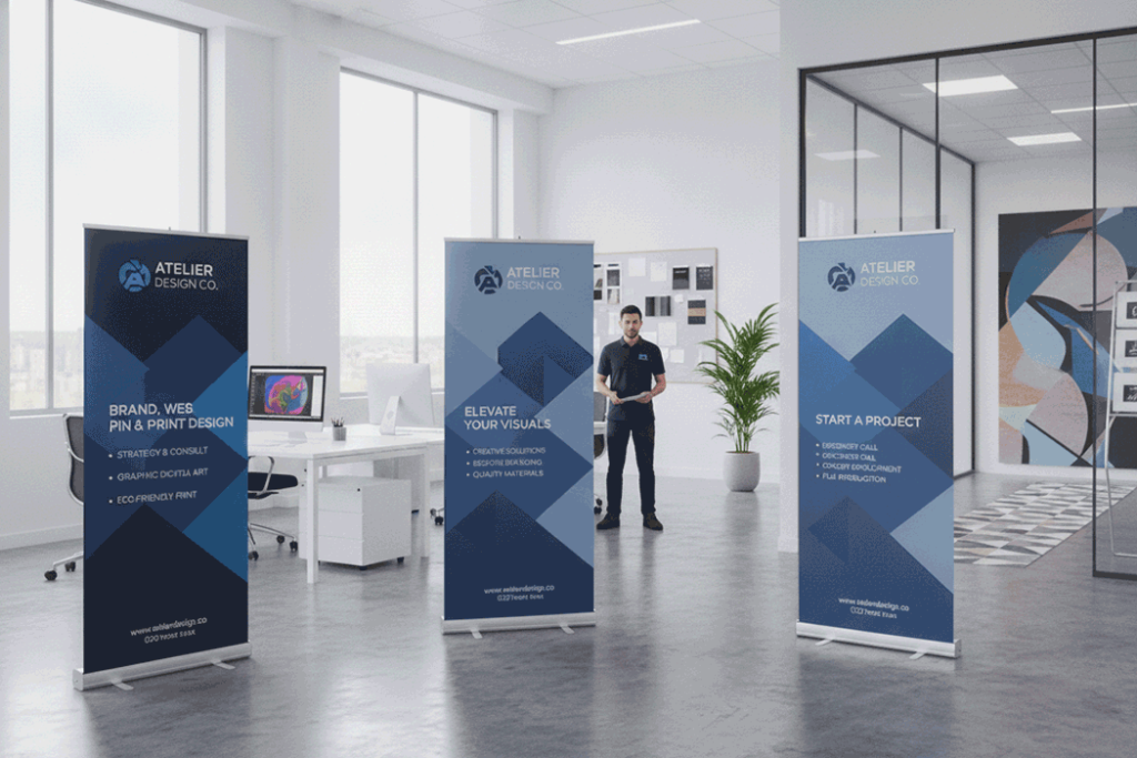 Design Studio Banner Stands