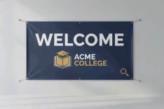 Tuition Centre Open Day Banner Printing