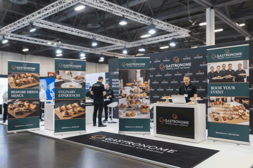 Event Catering Indoor Banner Stands