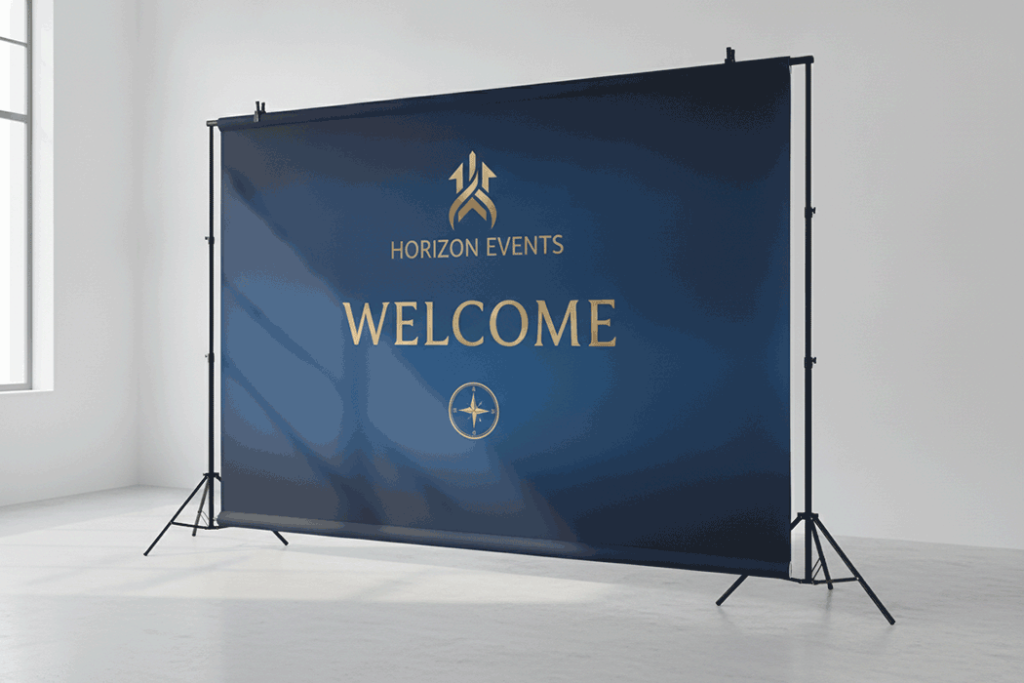 Exhibition Backdrop Banner Printing