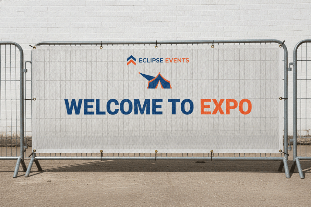 Pop-Up Event Mesh Banner Printing