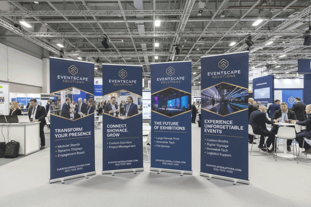 Exhibition Indoor Banner Stands