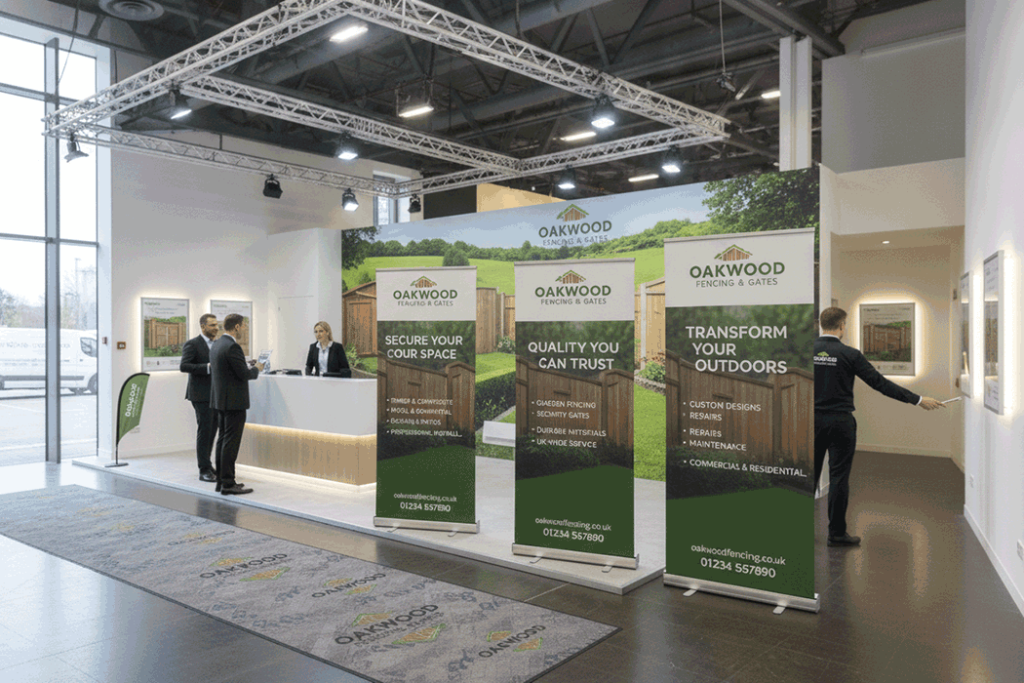 Fencing & Gates Indoor Banner Stands