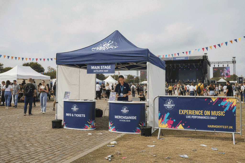 Festival Outdoor Banner Stands