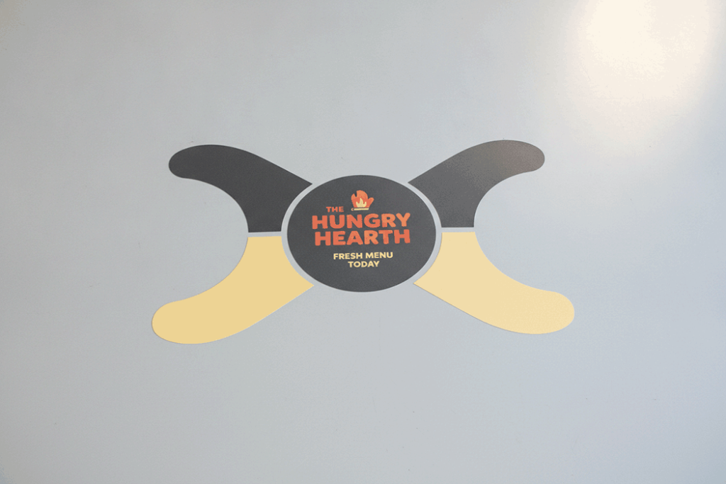 Chicken Meat Graphics Fried Chicken Takeaway Floor Graphics - Printed Today