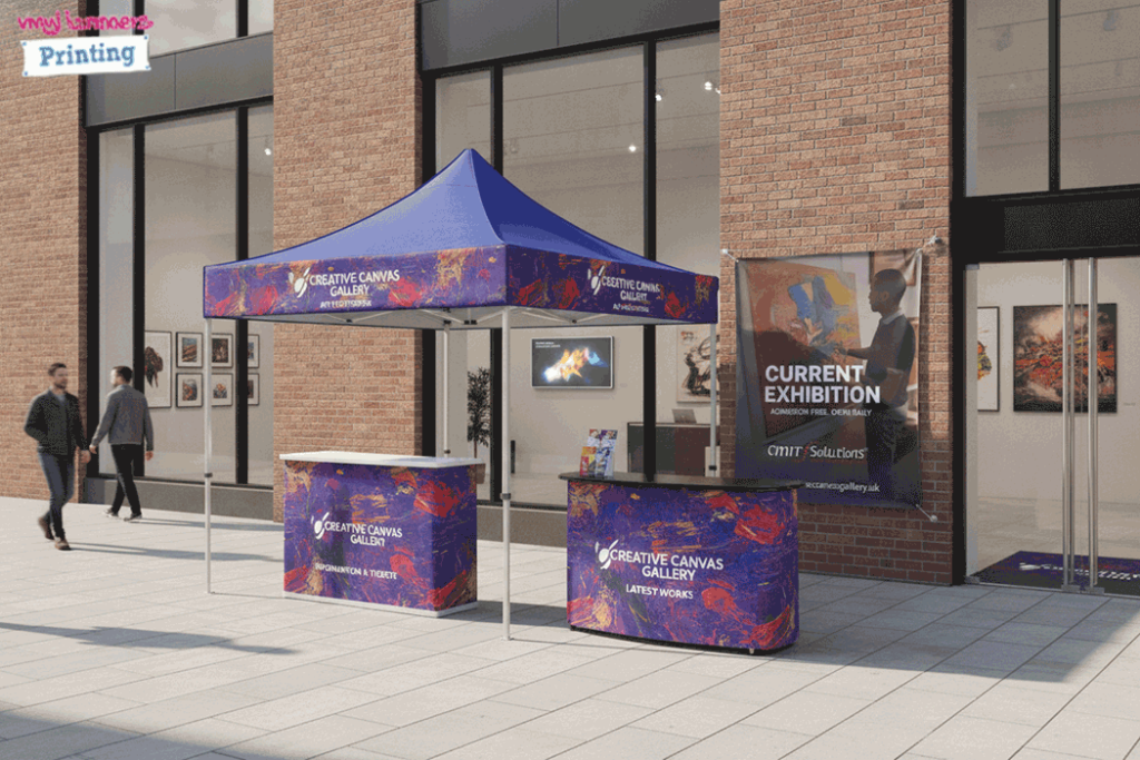 Gallery Outdoor Banner Stands