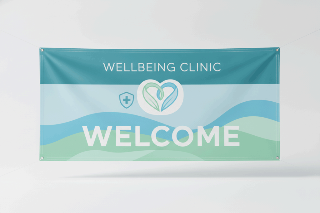 Care Home Fabric Banner Printing