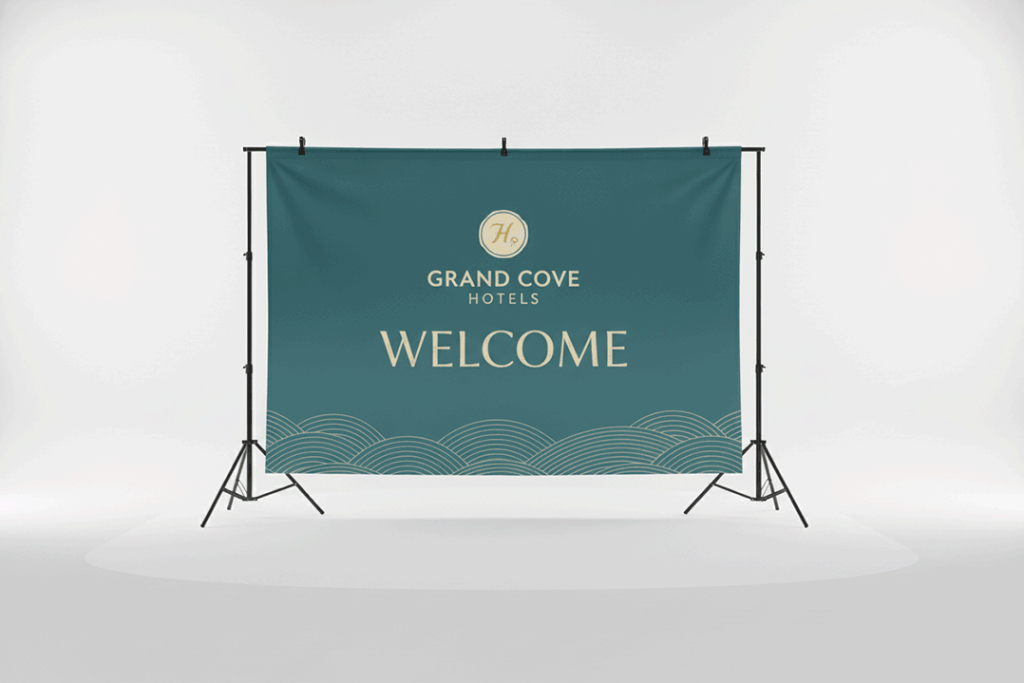 Pub Accommodation Backdrop Banner Printing