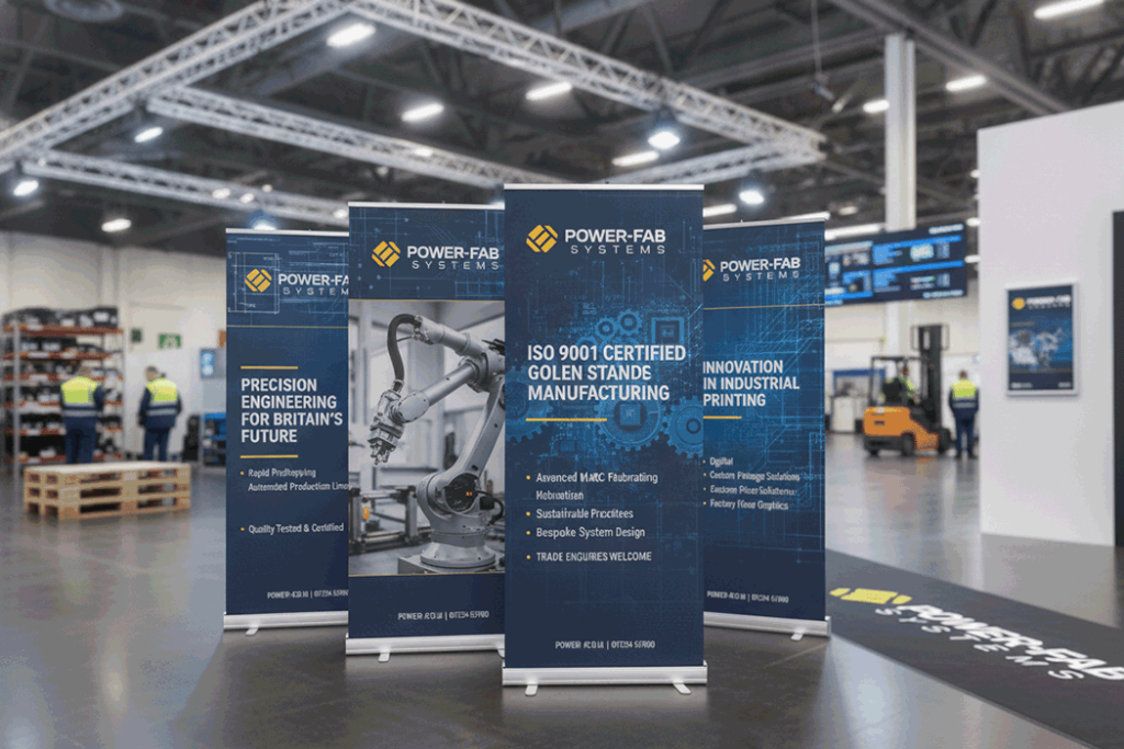 Manufacturing Company Indoor Banner Stands