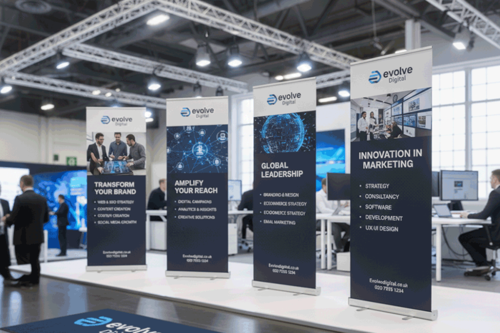 Marketing Agency Banner Stands