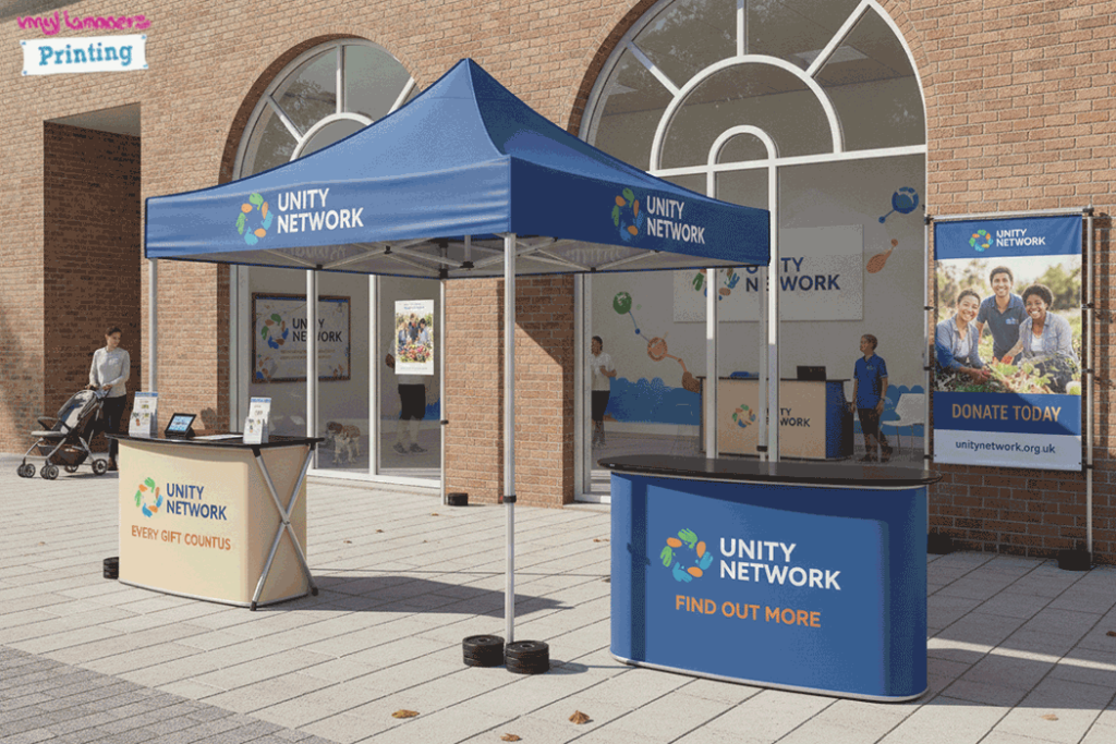 Non-Profit Outdoor Banner Stands