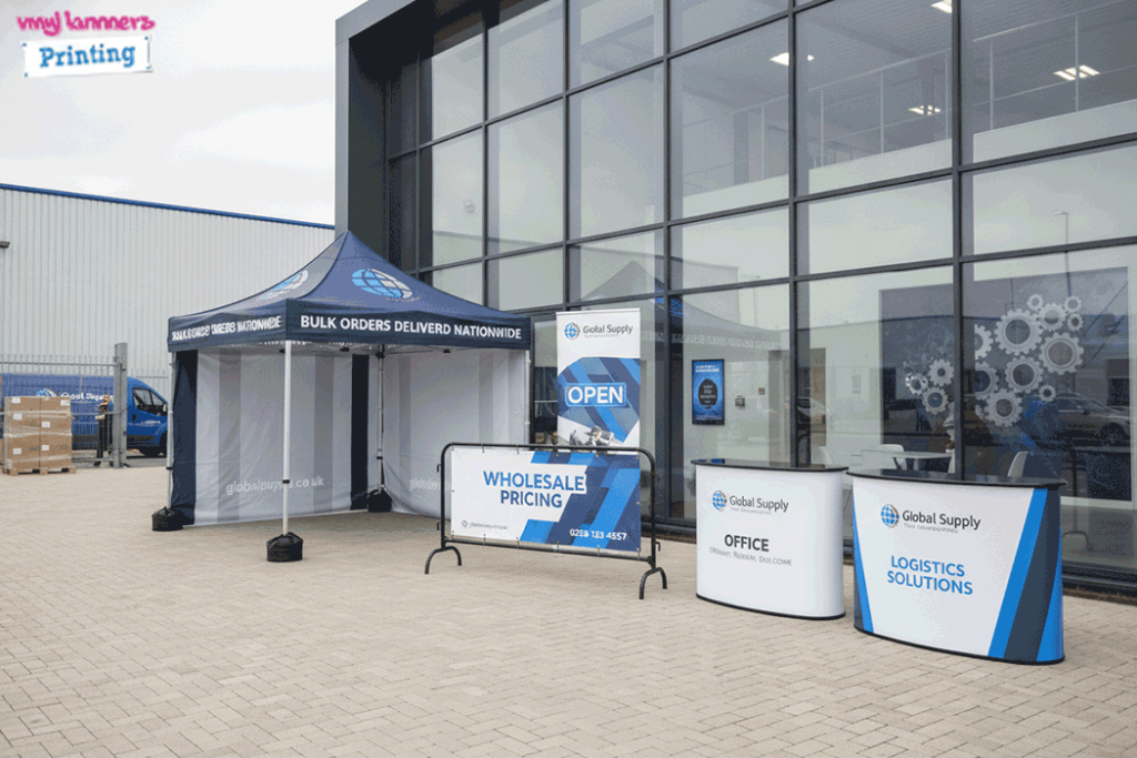 Office Supplies Wholesaler Outdoor Banner Stands