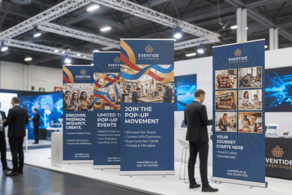 Pop-Up Event Indoor Banner Stands
