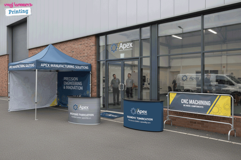 Precision Engineering Outdoor Banner Stands