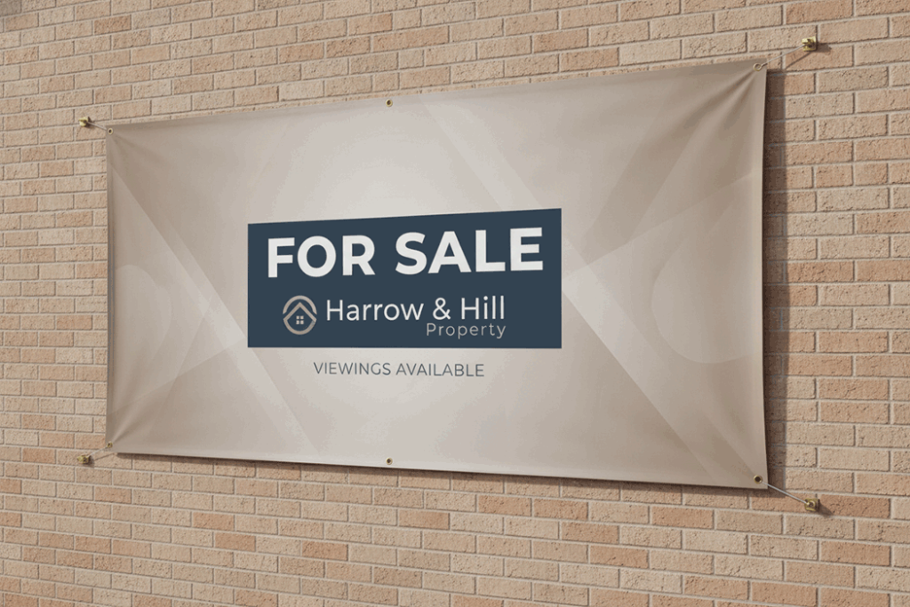 Property Developement Banner Printing