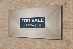 Property Auction Banner Printing