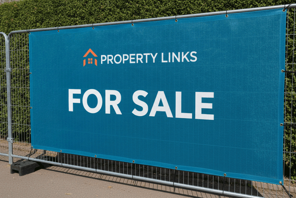Property Developement Mesh Banner Printing