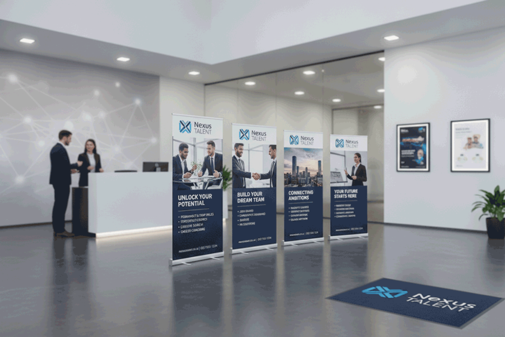 Recruitment Agency Banner Stands