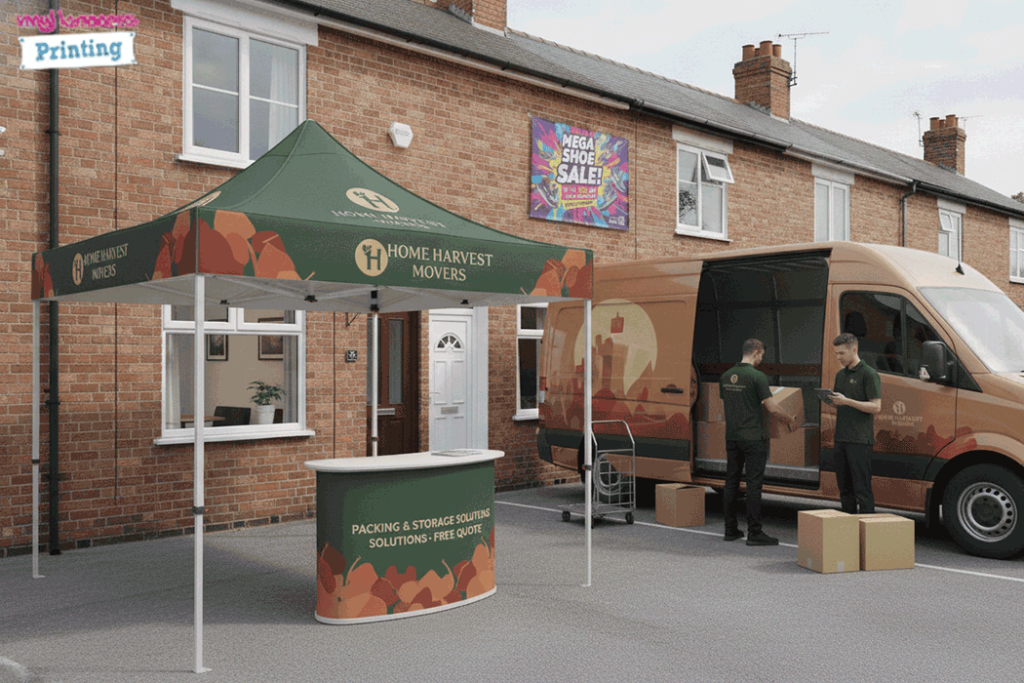 Removals Company Home Outdoor Banner Stands