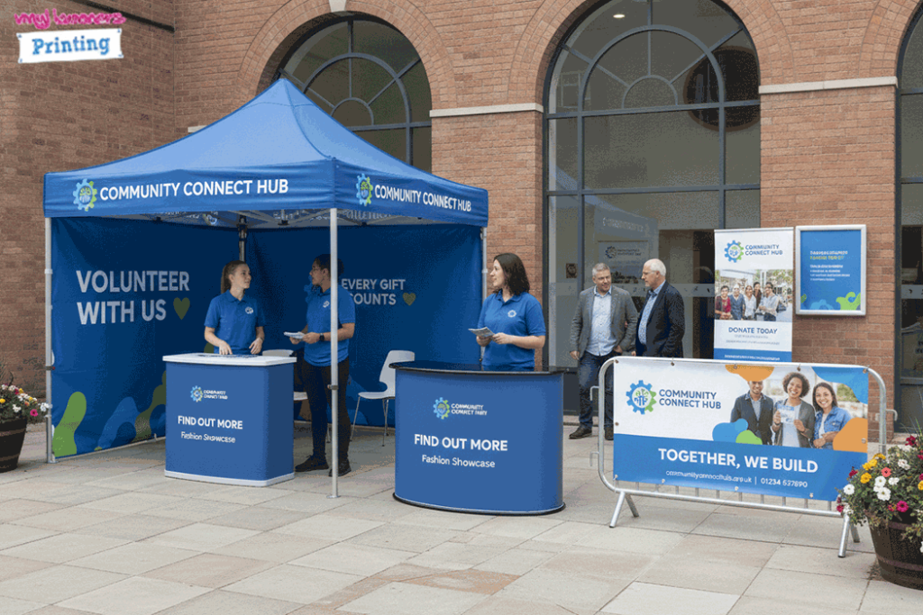 Social Enterprise Outdoor Banner Stands