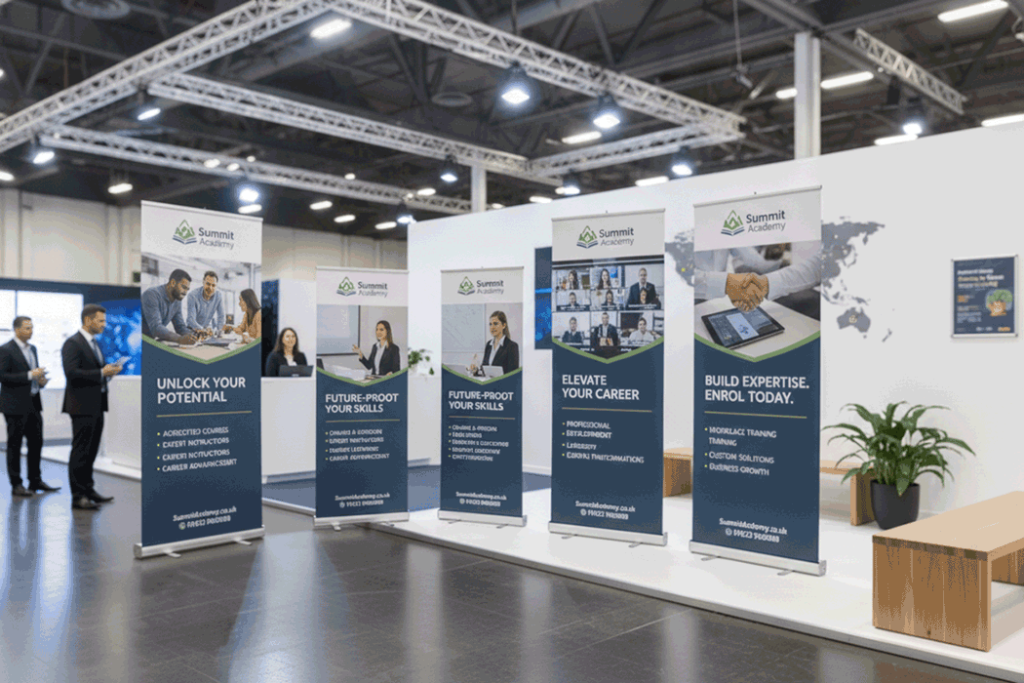 Training Provider Indoor Banner Stands