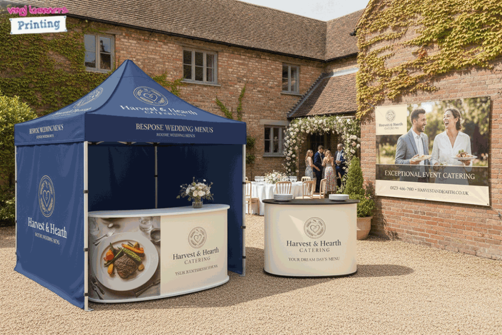 Wedding Catering Outdoor Banner Stands