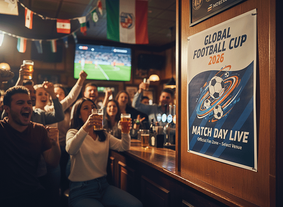 World Cup Match Poster Printing for Venues