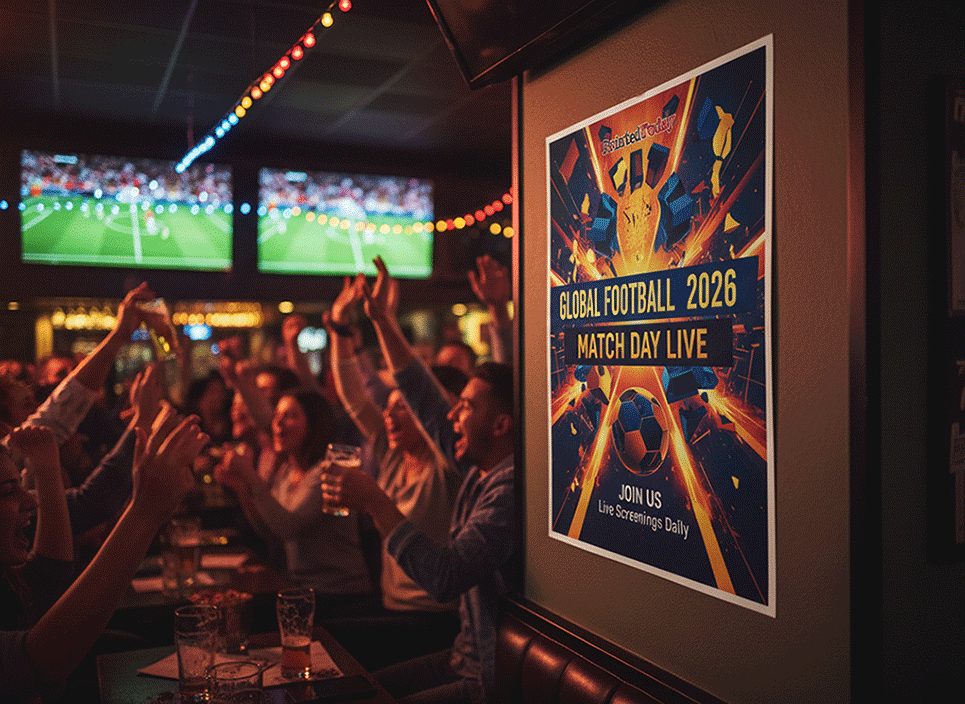 World Cup Match Poster Printing for Venues